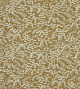 Forest Hills Fabric by Liberty Ochre