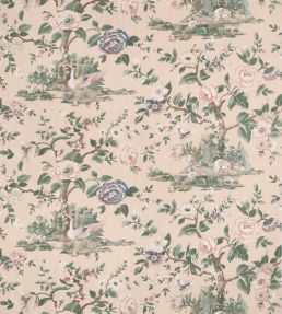 Forest Lodge Fabric by Thibaut Apricot