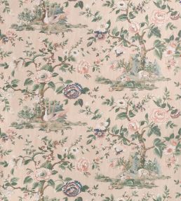 Forest Lodge Wallpaper by Thibaut Apricot