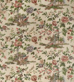 Forest Lodge Fabric by Thibaut Flax
