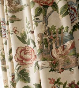 Forest Lodge Fabric by Thibaut Flax
