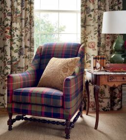 Forest Lodge Fabric by Thibaut Flax