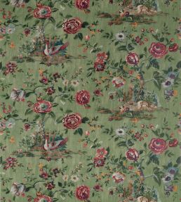 Forest Lodge Fabric by Thibaut Green