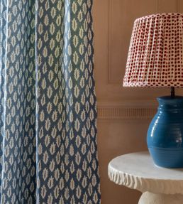 Forest Fabric by Molly Mahon Blue