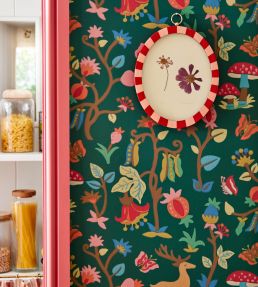 Forest of Dean Wallpaper by Sanderson Mulberry/Multi