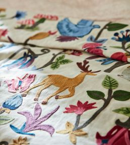 Forest of Dean Fabric by Sanderson Mulberry/Multi