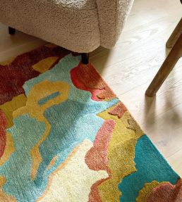 Harlequin Foresta rug Rosewood/Huckleberry 143503140200-US Rosewood/Huckleberry