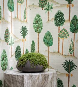 Foresta Wallpaper by Osborne & Little Emerald