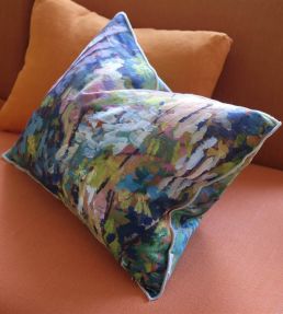 Foret Impressionniste Cushion 60 x 45cm by Designers Guild Forest