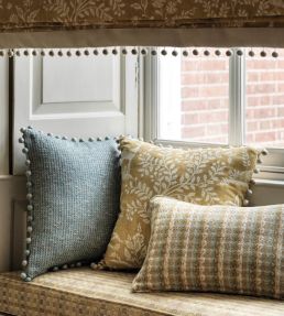 Foret Fabric by Nina Campbell Blue