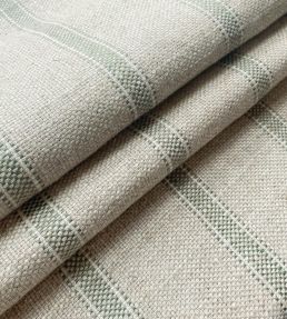 Forfar Stripe Fabric by Ian Mankin Moss