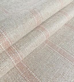 Forfar Stripe Fabric by Ian Mankin Powder