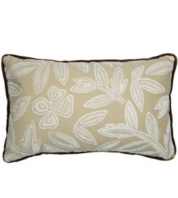 Forget Me Not Cushion 30 x 50cm by Maison Casamance Beige