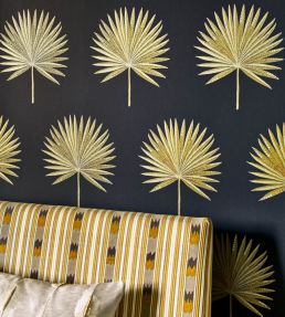 Fortunei Wallpaper by Jane Churchill Aqua