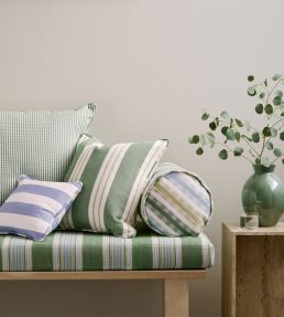 Foxdale Fabric by Clarke & Clarke Cornflower/Midnight