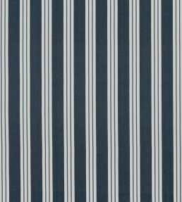 Foxdale Fabric by Clarke & Clarke Navy/Delft