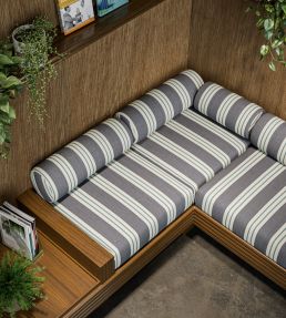 Foxdale Fabric by Clarke & Clarke Periwinkle/Aqua