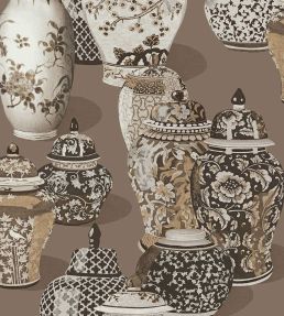 Fragile Wallpaper by Eijffinger Brown
