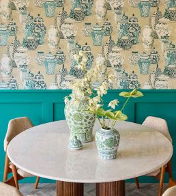 Fragile Wallpaper by Eijffinger Green