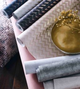 Fragment Wallpaper by Clarke & Clarke Blush/Gold