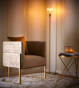 Fragment Wallpaper by Clarke & Clarke Natural/Gold