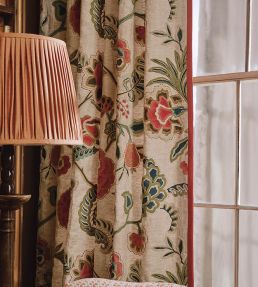 Francine Fabric by Colefax And Fowler Blue/Sienna