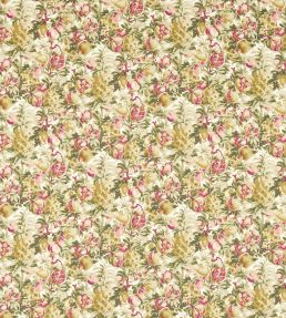 Francis Fabric by Clarke & Clarke Blush/Raspberry