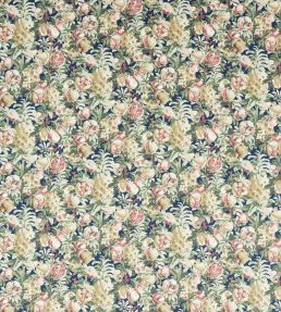 Francis Velvet Fabric by Clarke & Clarke Midnight