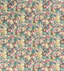Francis Velvet Fabric by Clarke & Clarke Teal