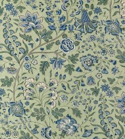 Francois Fabric by Anna French Green and Blue