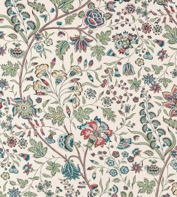 Francois Fabric by Anna French Red and Blue