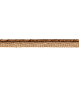 Francoise Cord with Tape Trimming by Samuel & sons Cacao