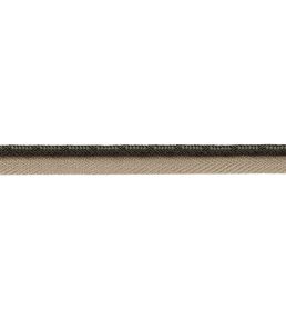 Francoise Cord with Tape Trimming by Samuel & sons Charcoal