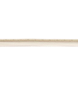 Francoise Cord with Tape Trimming by Samuel & sons Eggshell