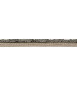 Francoise Cord with Tape Trimming by Samuel & sons Gravel