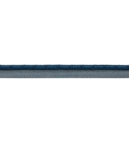 Francoise Cord with Tape Trimming by Samuel & sons Peacock