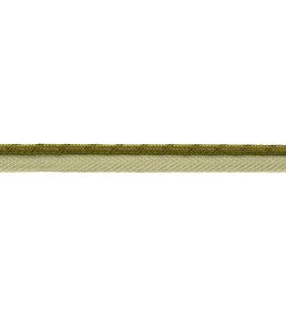 Francoise Cord with Tape Trimming by Samuel & sons Verde