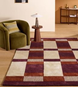 Asiatic Franka rug Burgundy MAFR120170PURP Burgundy