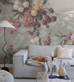 Franka Wallpaper by Sandberg Sage Green