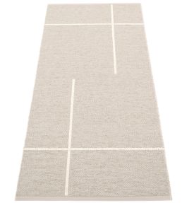 Pappelina Fred Runner rug Linen/Vanilla FR9F727 Linen/Vanilla