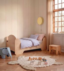 Freehand Wallpaper by Coordonne Peach