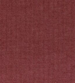 Fresco Herringbone Fabric by Ian Mankin Claret