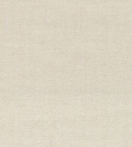 Fresco Herringbone Fabric by Ian Mankin Ecru