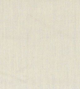 Fresco Herringbone Fabric by Ian Mankin Grey