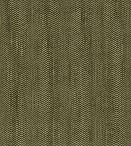 Fresco Herringbone Fabric by Ian Mankin Khaki