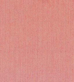 Fresco Herringbone Fabric by Ian Mankin Peony