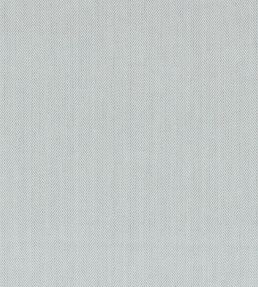 Fresco Herringbone Fabric by Ian Mankin Silver