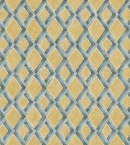 Fresco Trellis Wallpaper by Cole & Son Hyacinth on Ochre