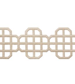 Fret Applique Trimming by Thibaut Linen
