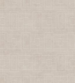 Fretwork Wallpaper by Coordonne Limestone